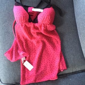 Brand New Pink Intimate with String Thong